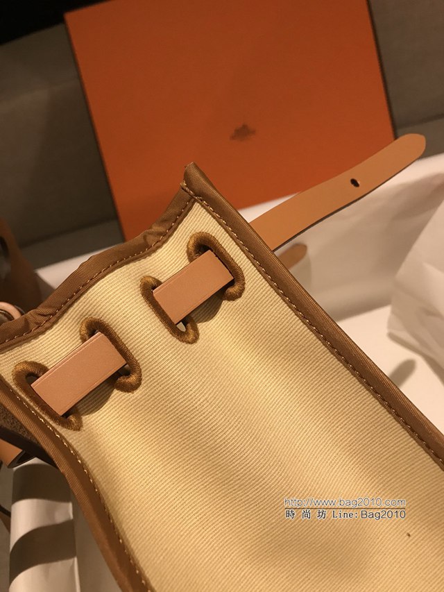 Hermes包包 愛馬仕升級版Herbag 手提肩背斜挎包 男女同款  tdh2041
